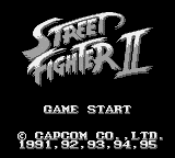 Street Fighter II Title Screen
